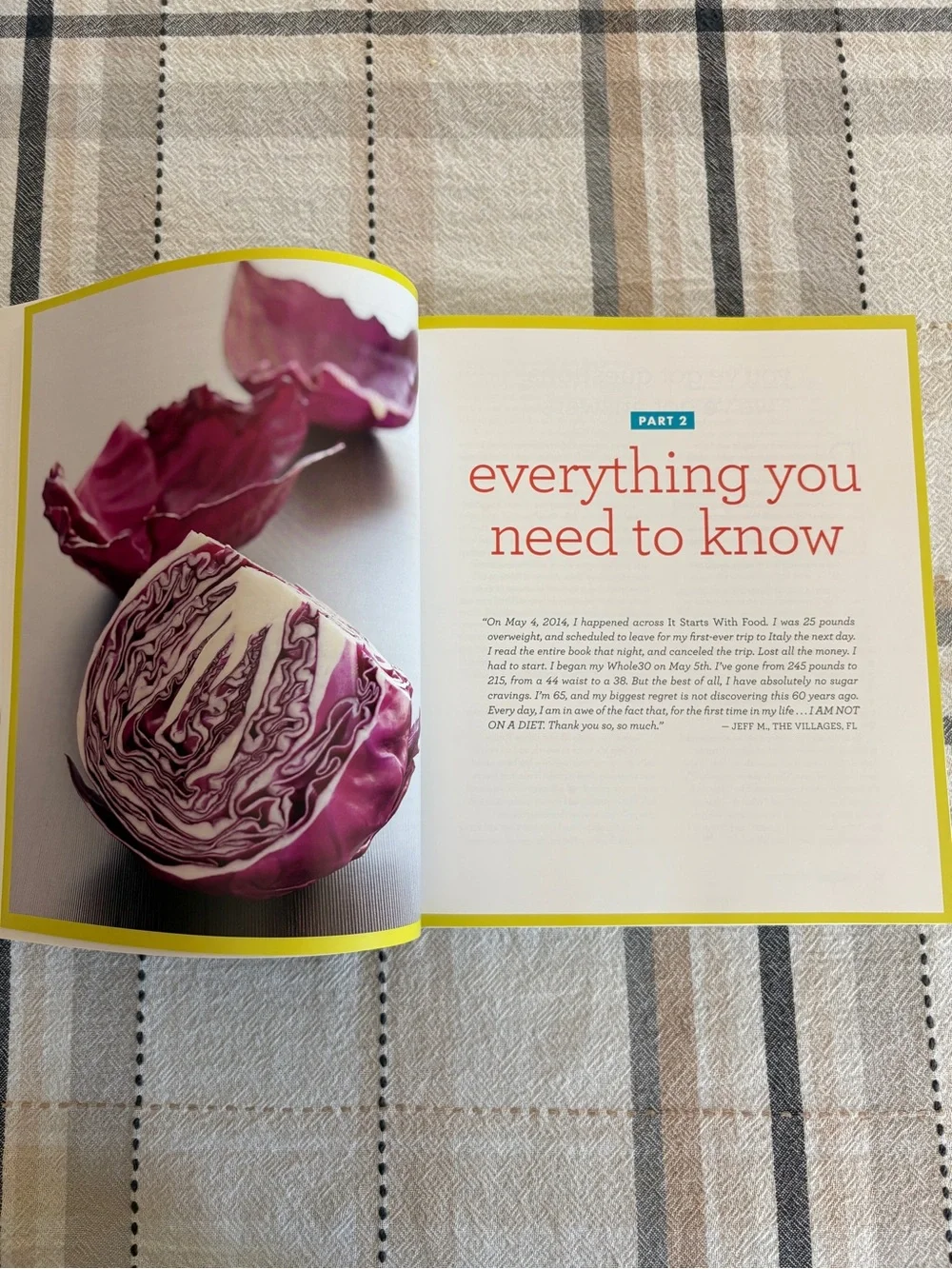 The Whole 30 Hardcover Book 30 day Guide to Total Health Food Freedom M Hartwig